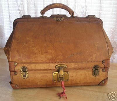 victorian fitted doctors medical bags